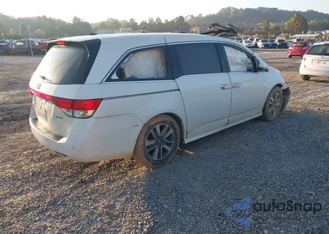 2015 Honda Odyssey Touring/Touring Elite из США, поврежденный, VIN 5FNRL5H98FB066160